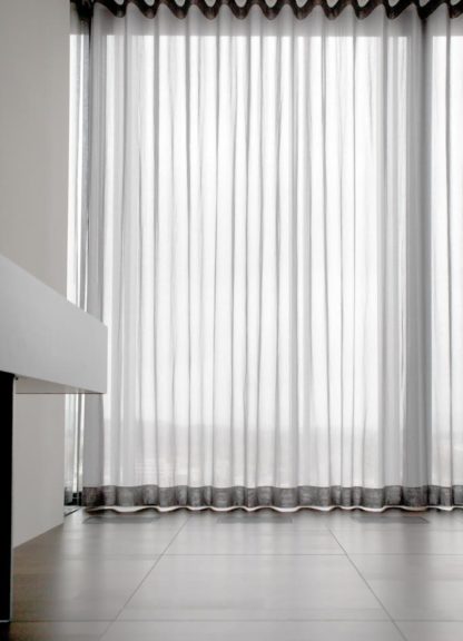 Sheer curtains, hand sewn made-to-measure